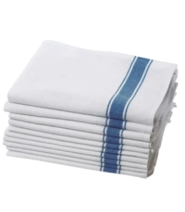 DW31 Blue Herringbone Kitchen Towel